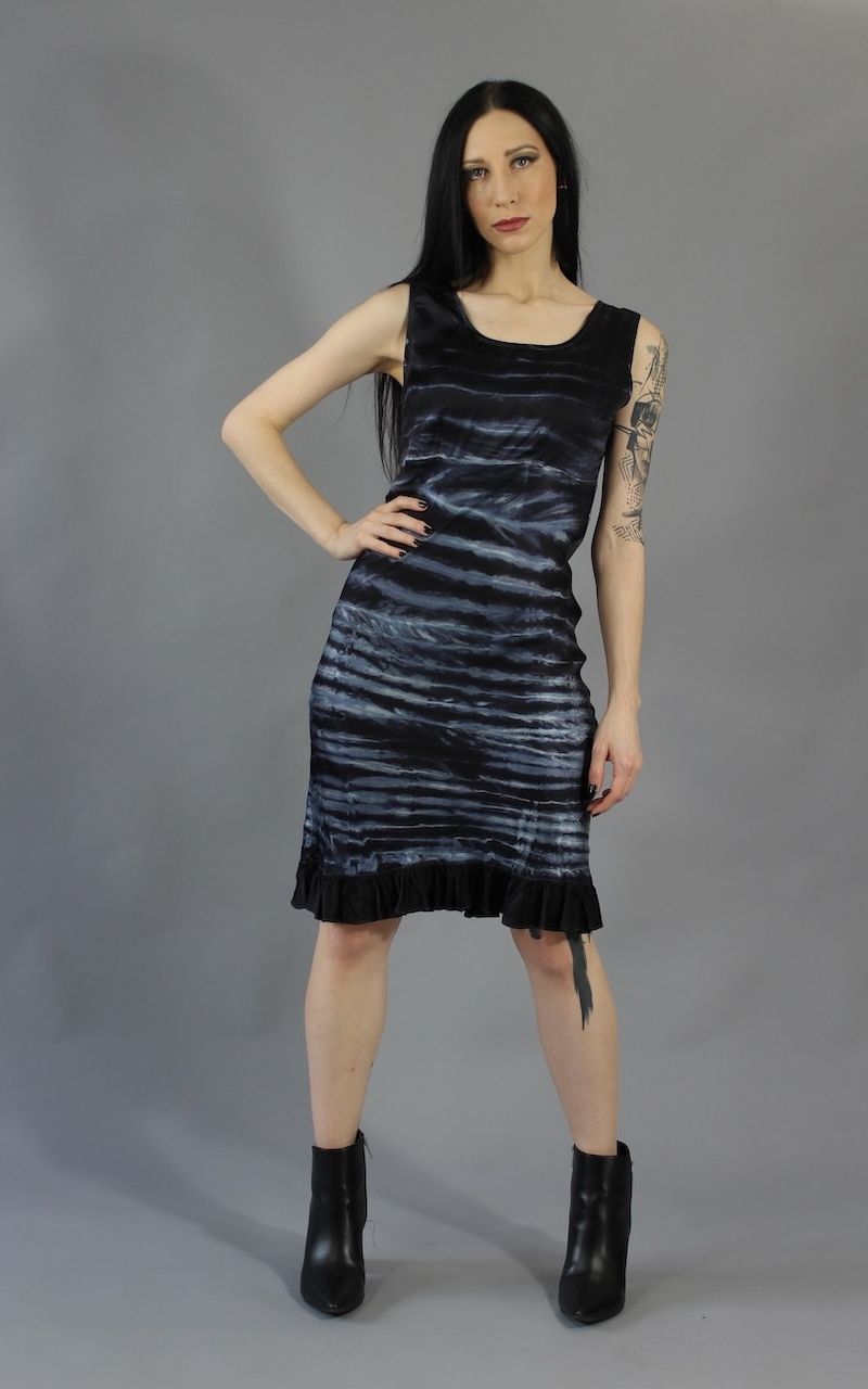 Archive Silk Shibori Dress