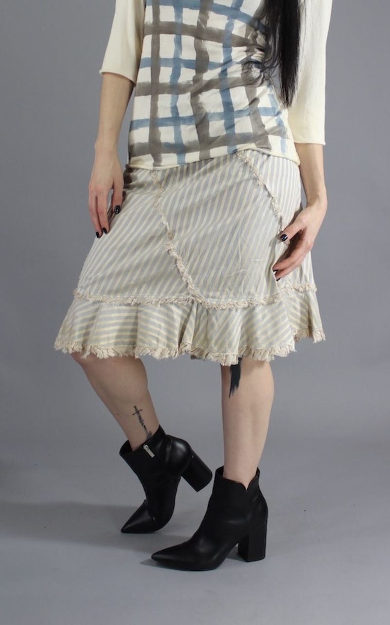 Archive Ticking Skirt