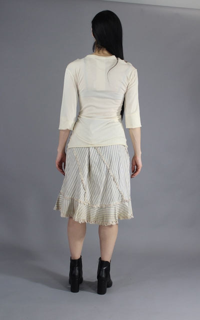 Archive Ticking Skirt