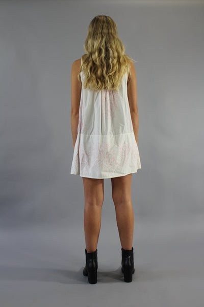 Archive Cotton Pleat Babydoll Dress