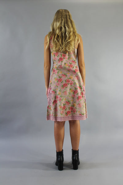 Archive Floral Apron Dress