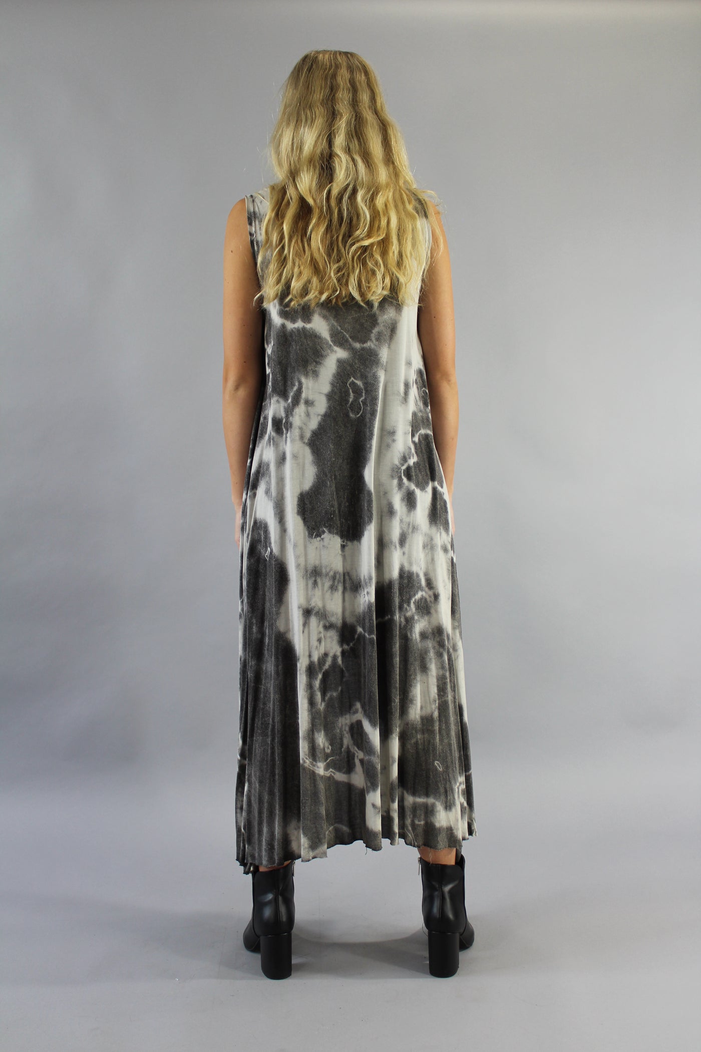 Archive Sleeveless High Low Dress