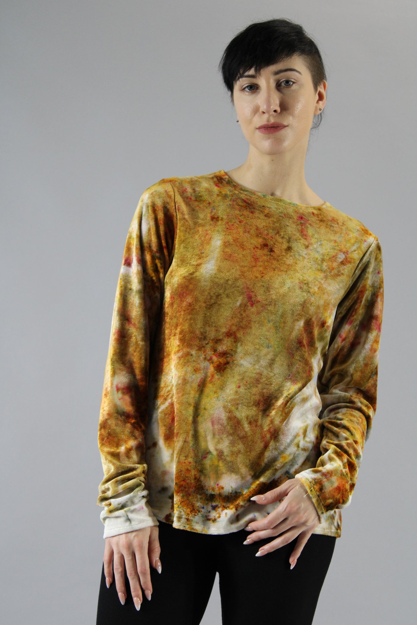 Velvet Boat T Ecru