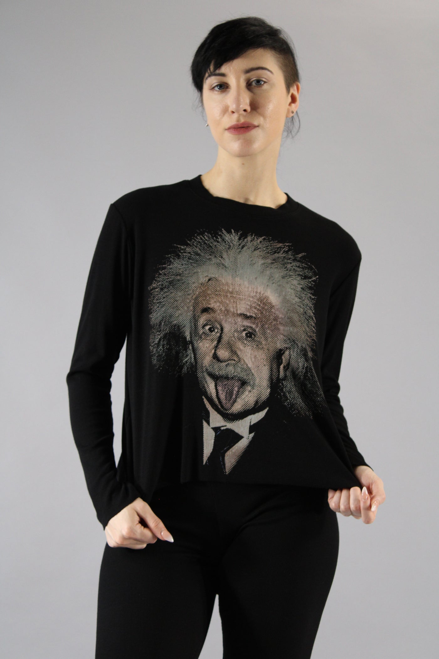 Crop Top Rib Einstein
