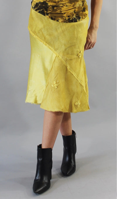 Archive Silk Petal Skirt