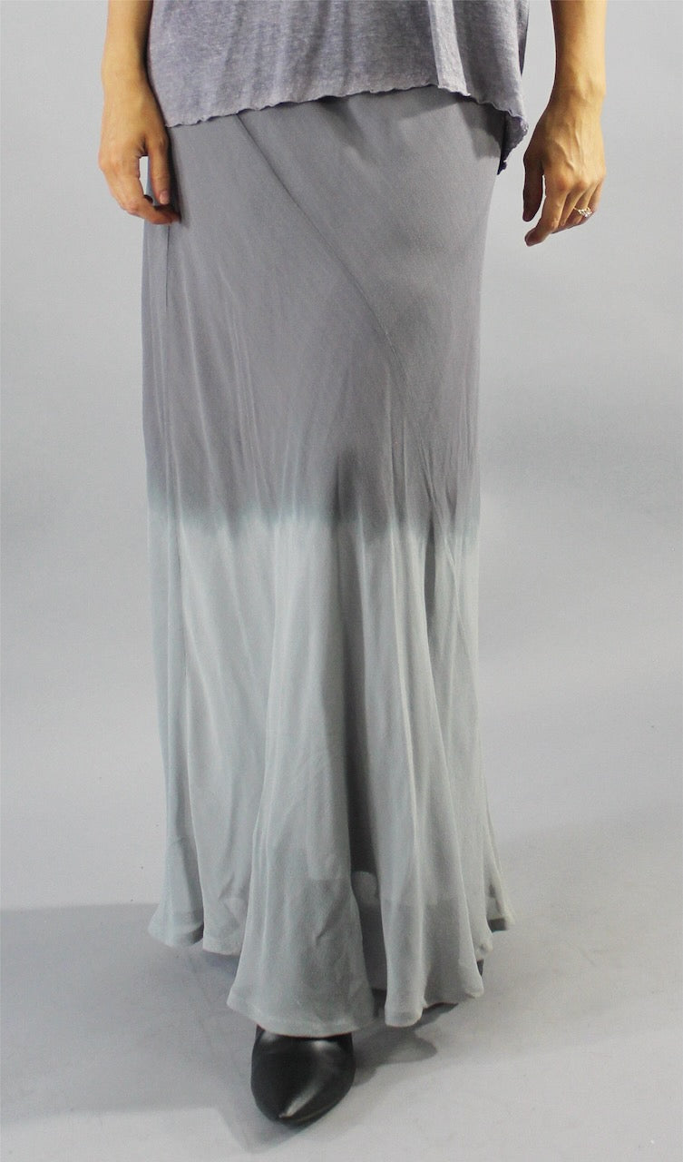 Archive Silk Chiffon Bias Maxi Skirt