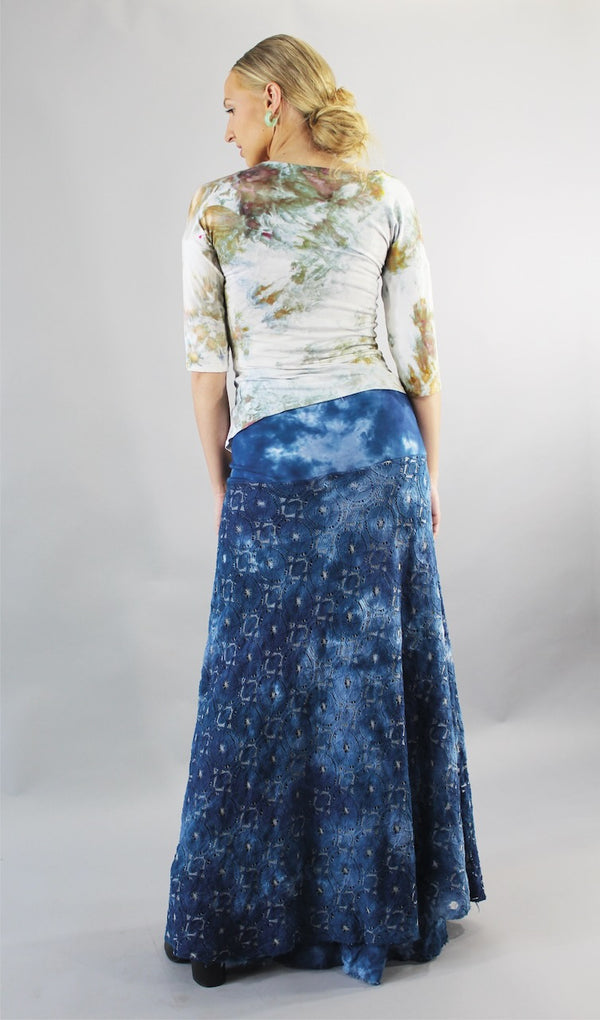 Archive Bias Lace Skirt