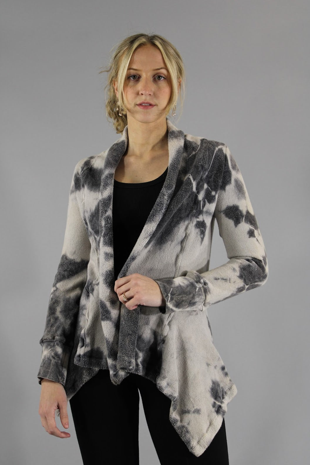 Archive Fleece Cardigan Marble