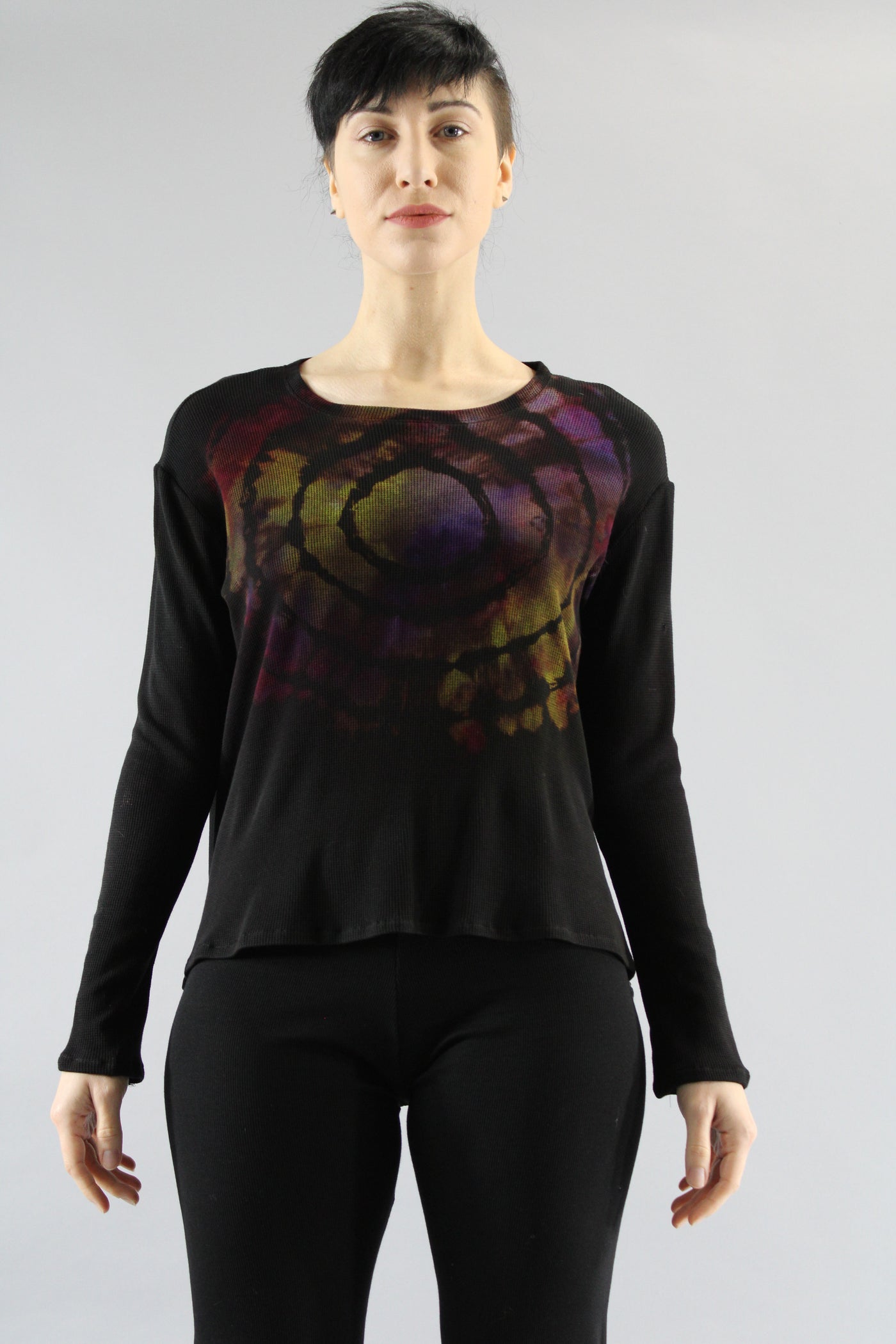 Cozy Thermal Crew T Spiral Grape