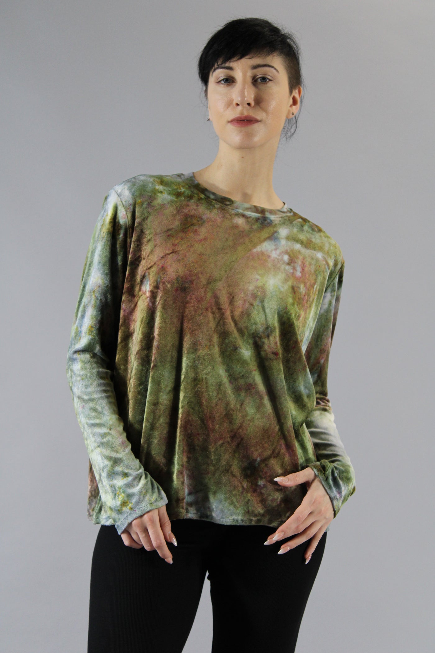 Cozy Top Velvet Stormy